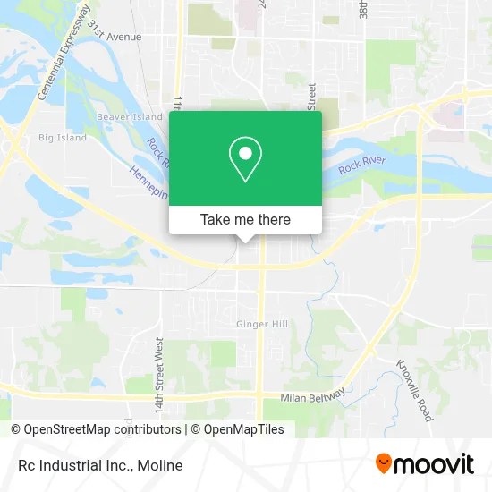 Rc Industrial Inc. map