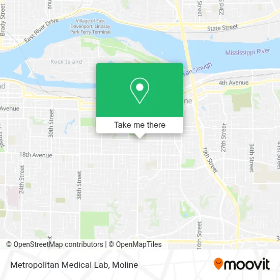 Metropolitan Medical Lab map