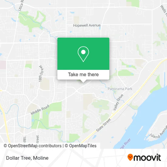 Dollar Tree map