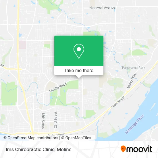 Ims Chiropractic Clinic map