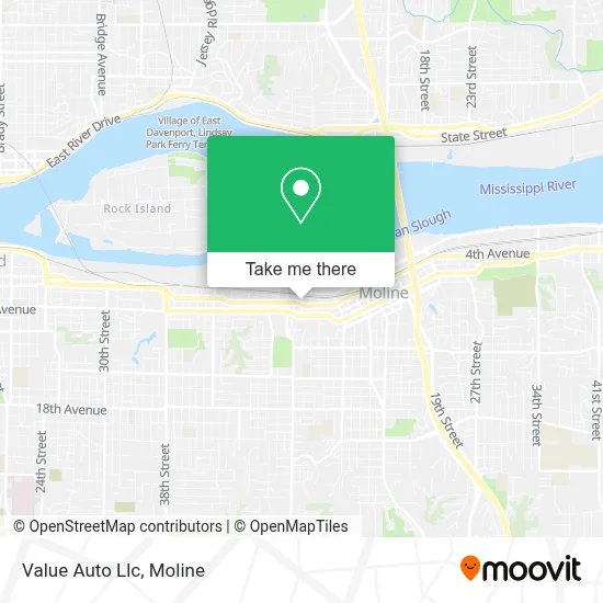 Value Auto Llc map