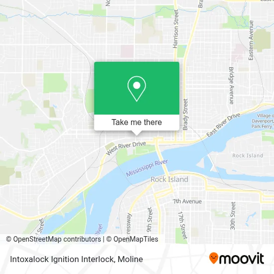 Intoxalock Ignition Interlock map