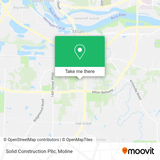 Solid Construction Pllc map