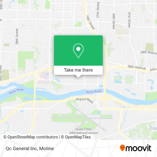 Qc General Inc map