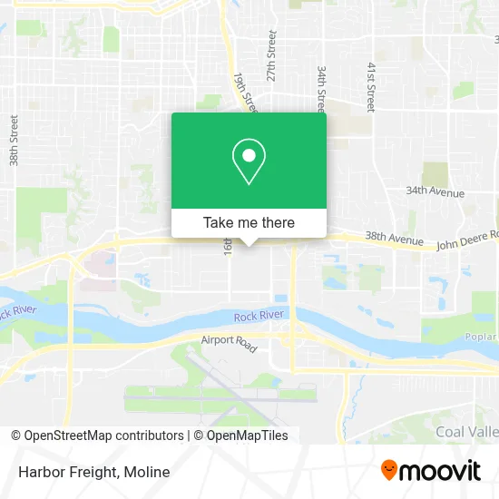 Harbor Freight map