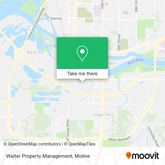 Walter Property Management map