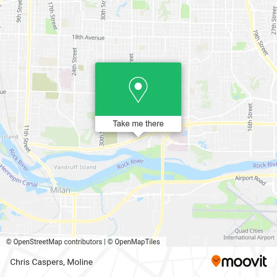 Chris Caspers map