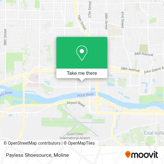 Payless Shoesource map