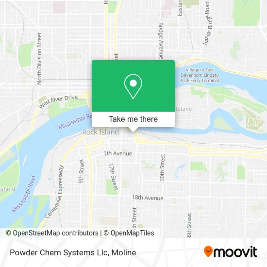 Powder Chem Systems Llc map