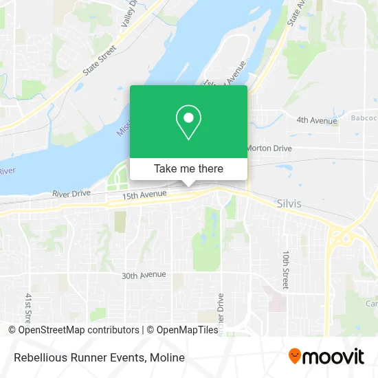 Rebellious Runner Events map