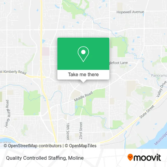 Quality Controlled Staffing map