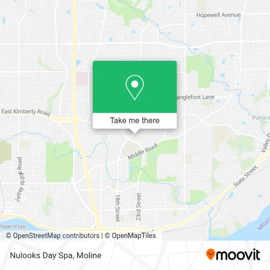 Nulooks Day Spa map