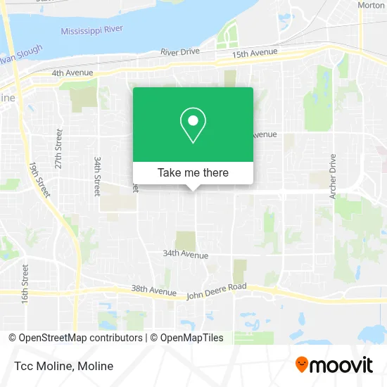 Tcc Moline map