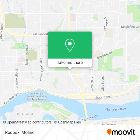 Redbox map