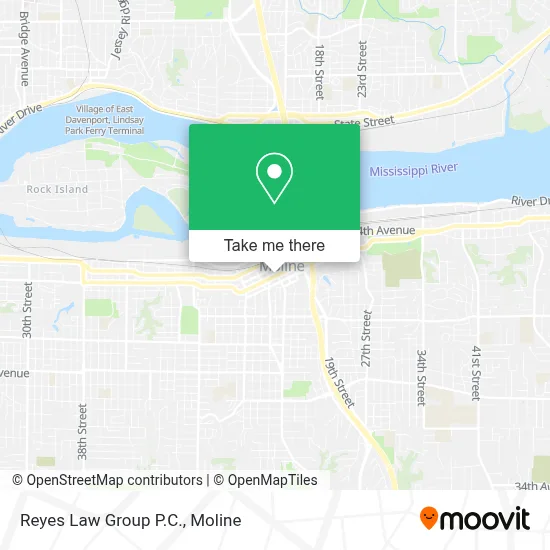Reyes Law Group P.C. map