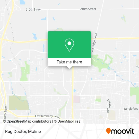 Mapa de Rug Doctor