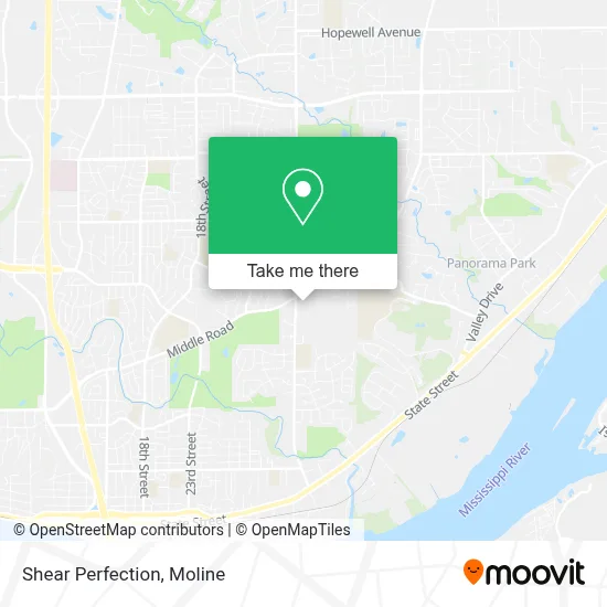 Shear Perfection map