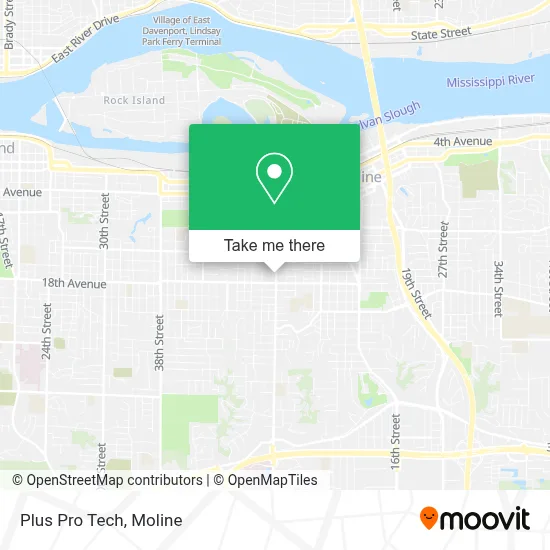 Plus Pro Tech map