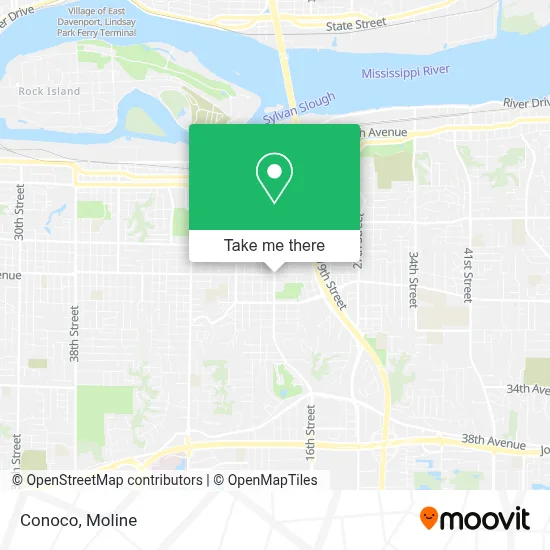 Conoco map