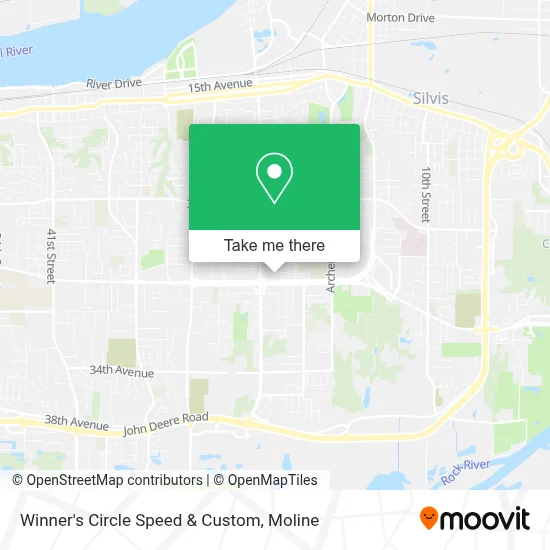 Winner's Circle Speed & Custom map
