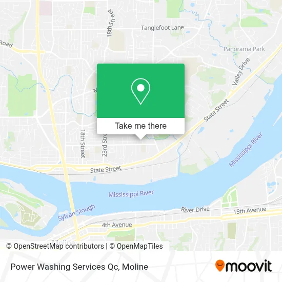 Power Washing Services Qc map