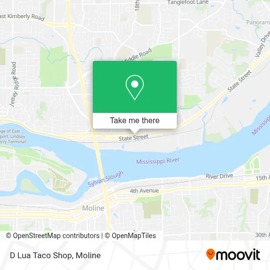 D Lua Taco Shop map