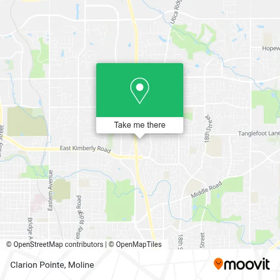Clarion Pointe map