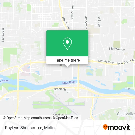 Payless Shoesource map