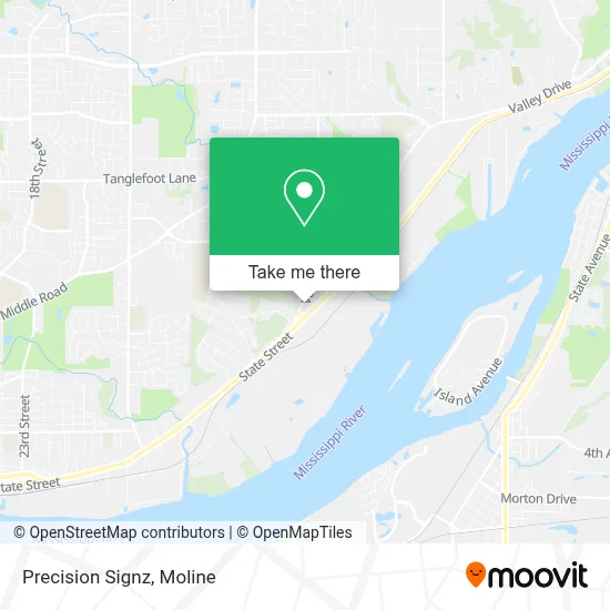 Precision Signz map