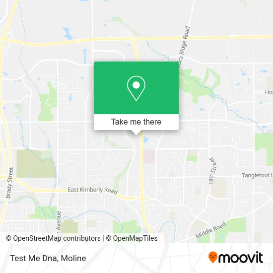 Test Me Dna map