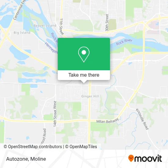 Autozone map