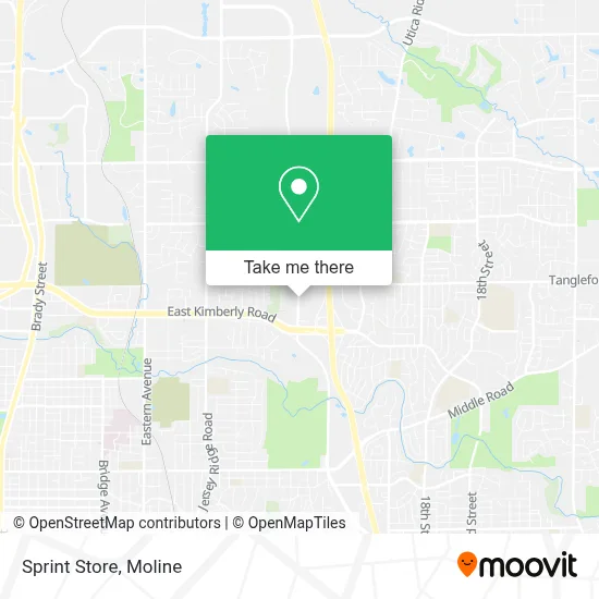 Sprint Store map