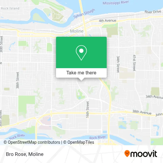 Bro Rose map