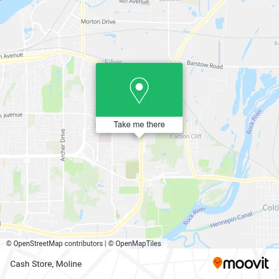 Cash Store map