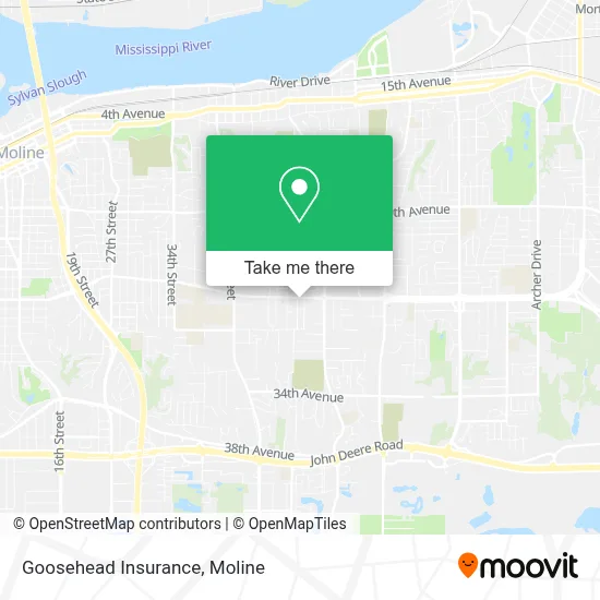 Goosehead Insurance map