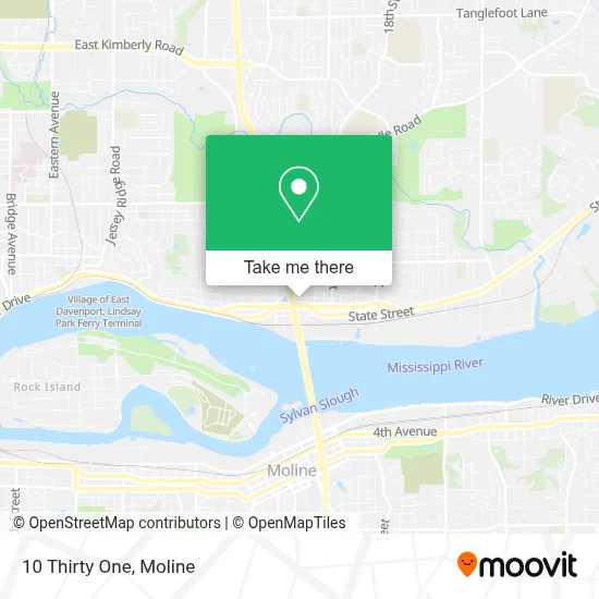 10 Thirty One map