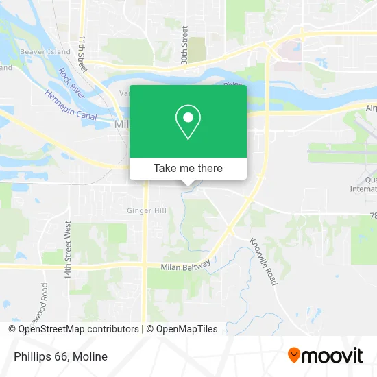 Phillips 66 map