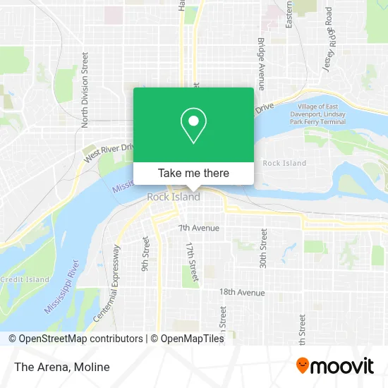 The Arena map