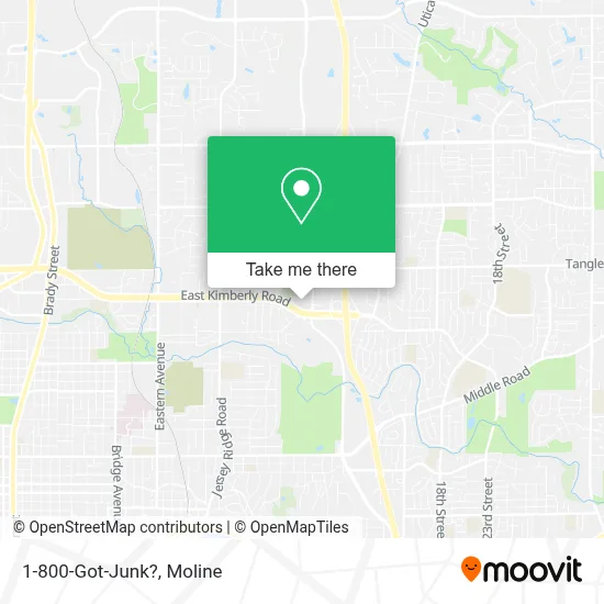 1-800-Got-Junk? map