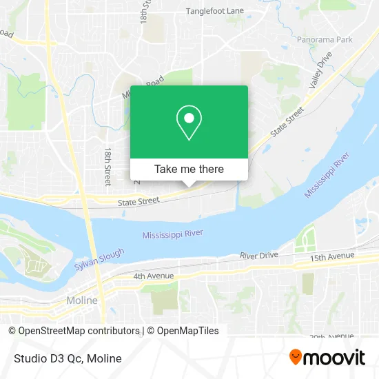 Studio D3 Qc map