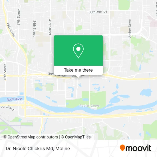 Dr. Nicole Chickris Md map