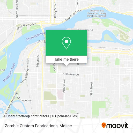 Zombie Custom Fabrications map