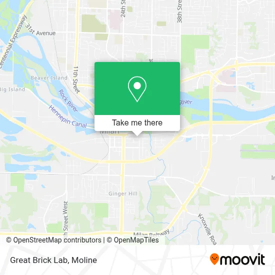 Great Brick Lab map