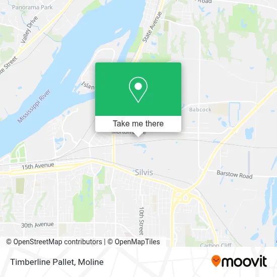 Timberline Pallet map