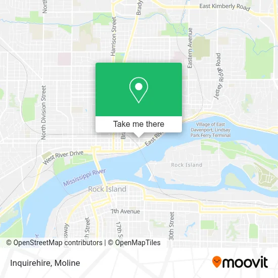 Inquirehire map