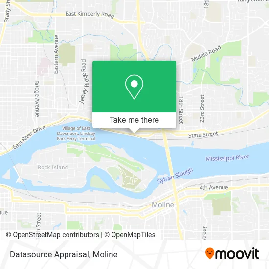 Datasource Appraisal map