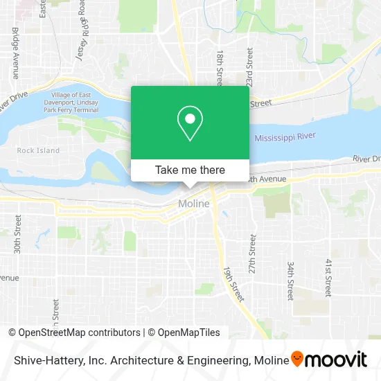 Shive-Hattery, Inc. Architecture & Engineering map