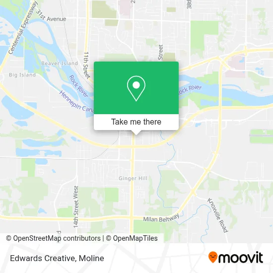 Edwards Creative map