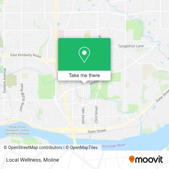 Local Wellness map
