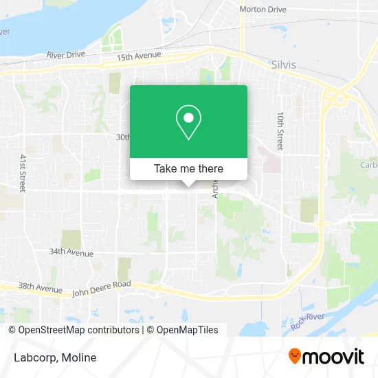 Labcorp map